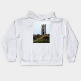 Ruins on Rock Island, County Cork, Ireland Kids Hoodie